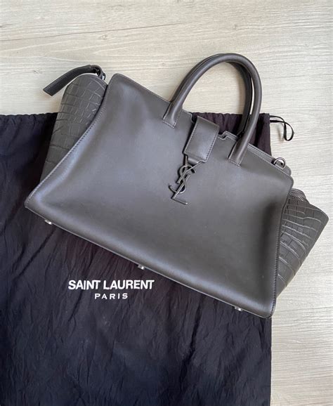 ysl downtown cabas bag review